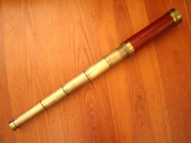 A beautiful early 19th century five-draw telescope circa 1800-1825 — image 2